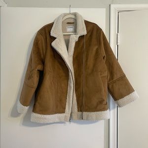 Old Navy Shearling Coat